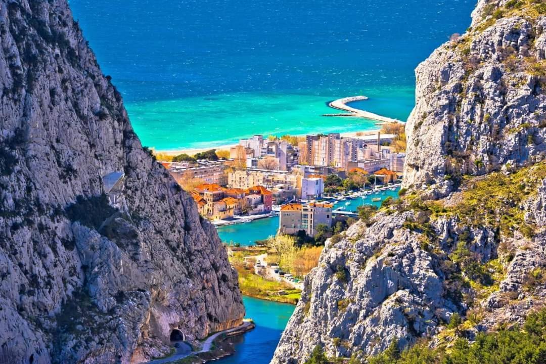 Amazing Sea View Apartment Omiš Exterior foto